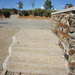 Escadas de granito em cubos e lancis