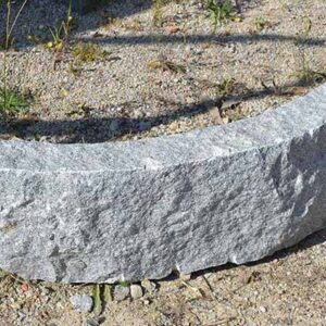 Bordure en granit gris 8x20