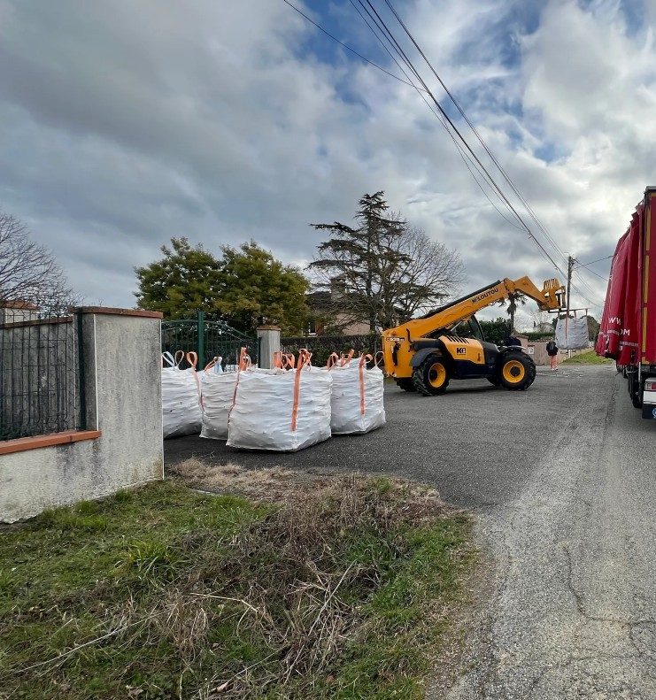 Le camion arrive à votre adresse